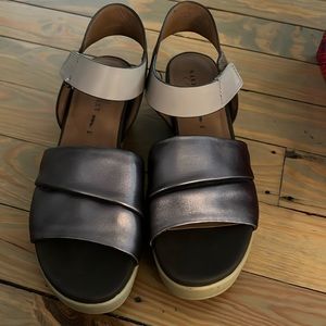 Gently worn naked feet sandals